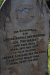 NIEKERK Louisa Sophia, van nee PRETORIUS 1845-1922 :: VAN NIEKERK Jacoba Adriana 1866-1912