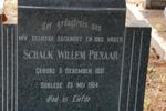 PIENAAR Schalk Willem 1891-1954