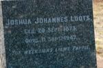 LOOTS Josua Johannes 1873-1947