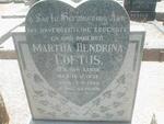 LOFTUS Martha Hendrina nee VAN AARDE 1932-1965