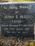 HAZELL Alfred  D. 1893-1950