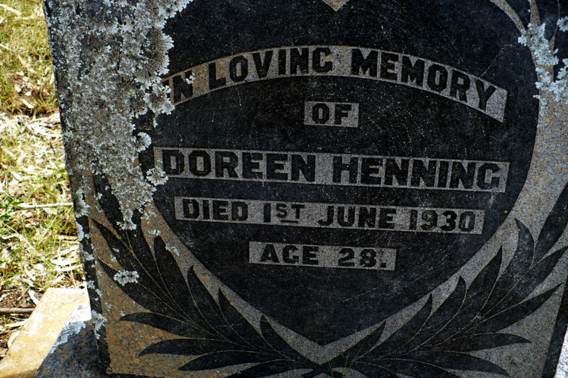 HENNING Doreen -1930