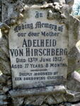 HIRSCHBERG Adelheid, von -1912