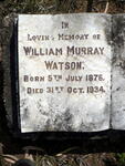 WATSON William Murray 1876-1934