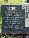 WEBB Arthur George -1963