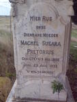 PRETORIUS W. 1849-1929 & Machel Susara STEYN 1856-1933 