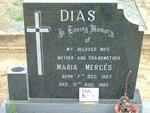 DIAS Maria Mercês 1927-1983