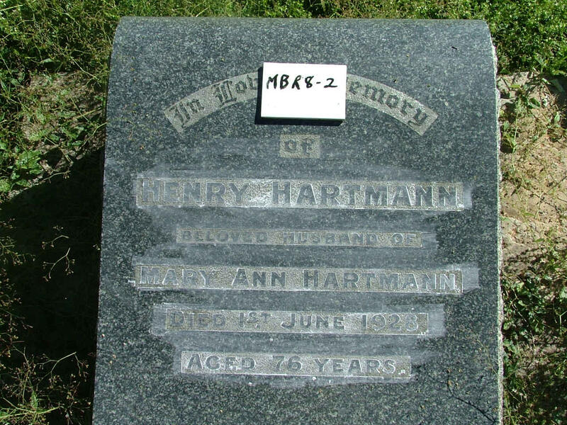HARTMANN Henry -1923