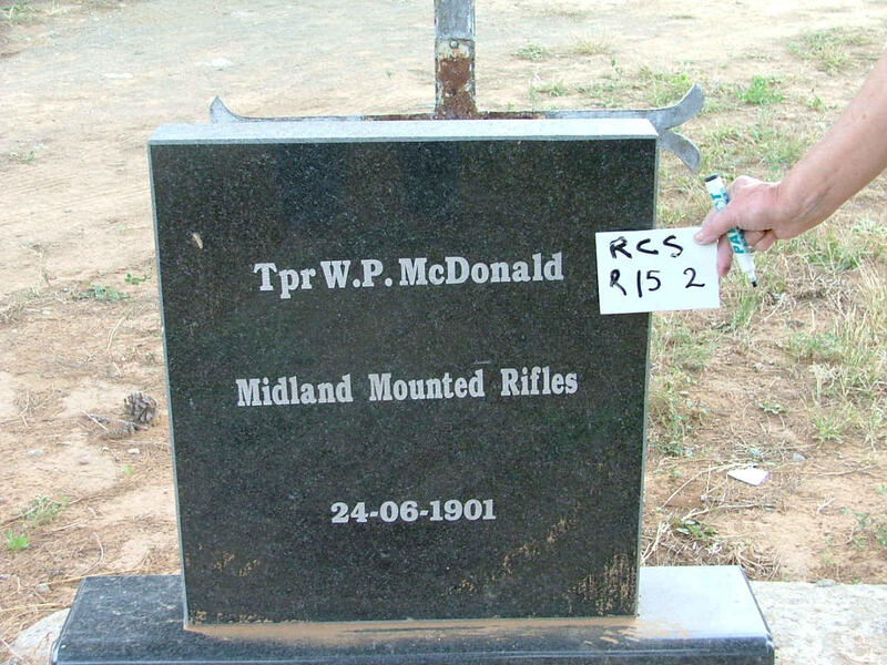 McDONALD W.P. -1901