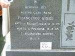 RIZZO Francesco 1920-1983