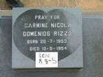 RIZZO Carmine Nicola Domenios 1953-1954