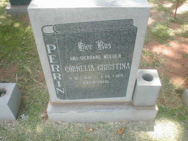 PERRIN Cornelia Christina 1882-1971