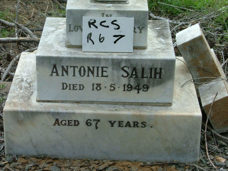 SALIH Antonie -1949
