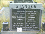 STANDER Adam Christiaan 1910-1982 & Johanna Louisa SINGLETON 1904-1993