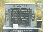 STANDER Vernon J. 1943- & Martha M. 1946-1996
