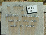 UNDERHILL Thomas -1941