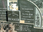 BEKKER Talitha Kumi 1920-1996