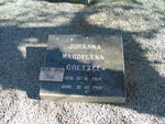COETZEE Johanna Magdalena 1914-1918