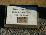 PRETORIUS Albert -1940
