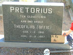 PRETORIUS Theofilus 1918-1967