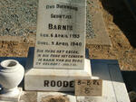 ROODE Barnie 1933-1940