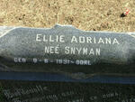 SCRIVEN Ellie Adriana nee SNYMAN 1931-