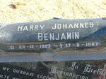 SCRIVEN Harry Johannes Benjamin 1927-1987