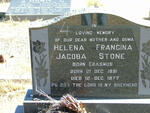 STONE Helena Francina Jacoba nee ERASMUS 1891-1977