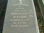STRYDOM Cornelia H.G. nee VENTER 1933-1987