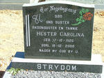STRYDOM Hester Carolina 1920-2000