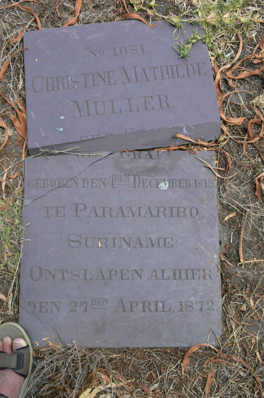 MULLER Christine Matilde 1815-1872