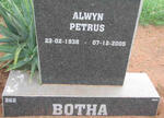 BOTHA Alwyn Petrus 1938-2005