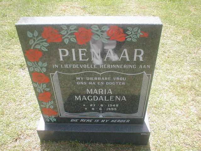 PIENAAR Maria Magdalena 1948-1995