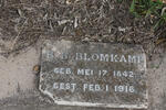 BLOMKAMP B.B. 1842-1916