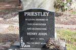 PRIESTLEY Henry John 1911-1974