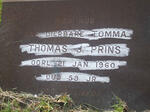 PRINS Thomas J. -1960