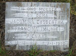 PIENAAR Jacomina Gysbertha Francina 1909-1990