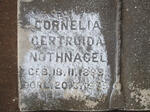 NOTHNAGEL Cornelia Gertruida 1889-1959