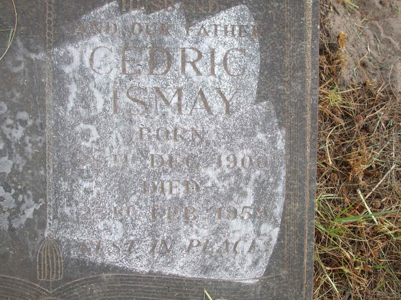 ISMAY Cedric 1900-1959