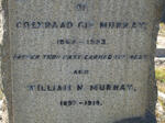 MURRAY Coenraad Gie 1865-1933 :: MURRAY William N. 1897-1919