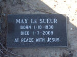 SUEUR Max, le 1930-2009