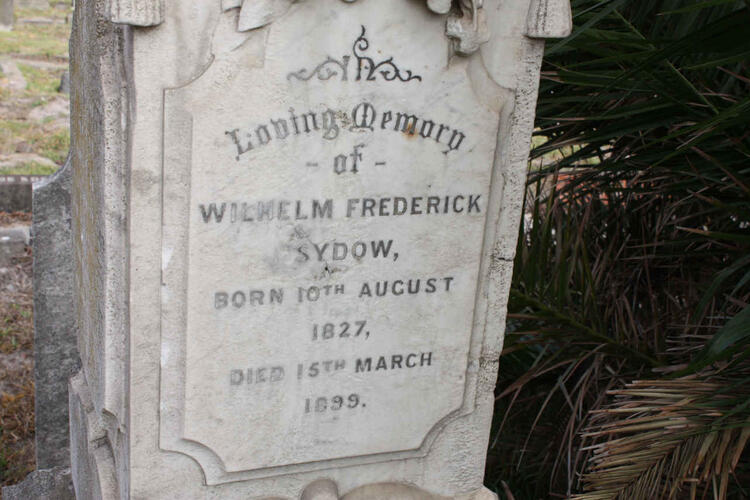 SYDOW Wilhelm Frederick 1827-1899