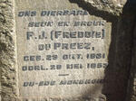 PREEZ F.J., du 1931-1953