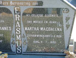 ERASMUS Petrus Johannes 1932-1992 & Martha Magdalena VAN WYNGAARDT 1938-1989 