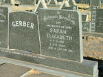 GERBER Thomas Izak 1913-1978 & GERBER Sarah Elizabeth 1919-2004 