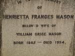 MASON William Grice 1875-1948 & Henrietta Frances 1862-1954 :: MASON Robert Grice 1906-1949