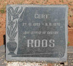 ROOS Gert 1903-1970