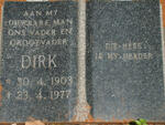 ? Dirk 1903-1977