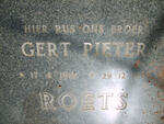 ROETS Gert Pieter 1919-1977