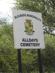 Limpopo, ALLDAYS, Main cemetery